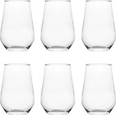 Professionele Drinkglazen - 460ml - 6 Stuks - Drinkglas - Limonadeglazen - Glas - Hoogwaardige kwaliteit - Glazenset - Drinkglazen