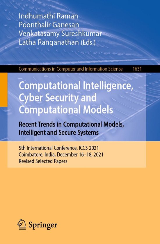 Springer Nature Proceedings Computer Science - Computational ... - cover