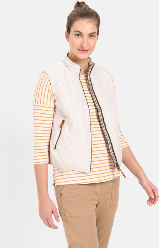 Windbestendige Dames Bodywarmer - Gemaakt van Katoen, Polyester en Spandex