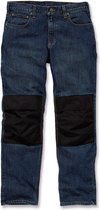 carhartt jean de travail 5 poches rustique usé w38-l34 100606423