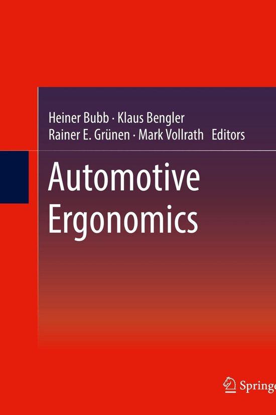 Automotive Ergonomics - cover