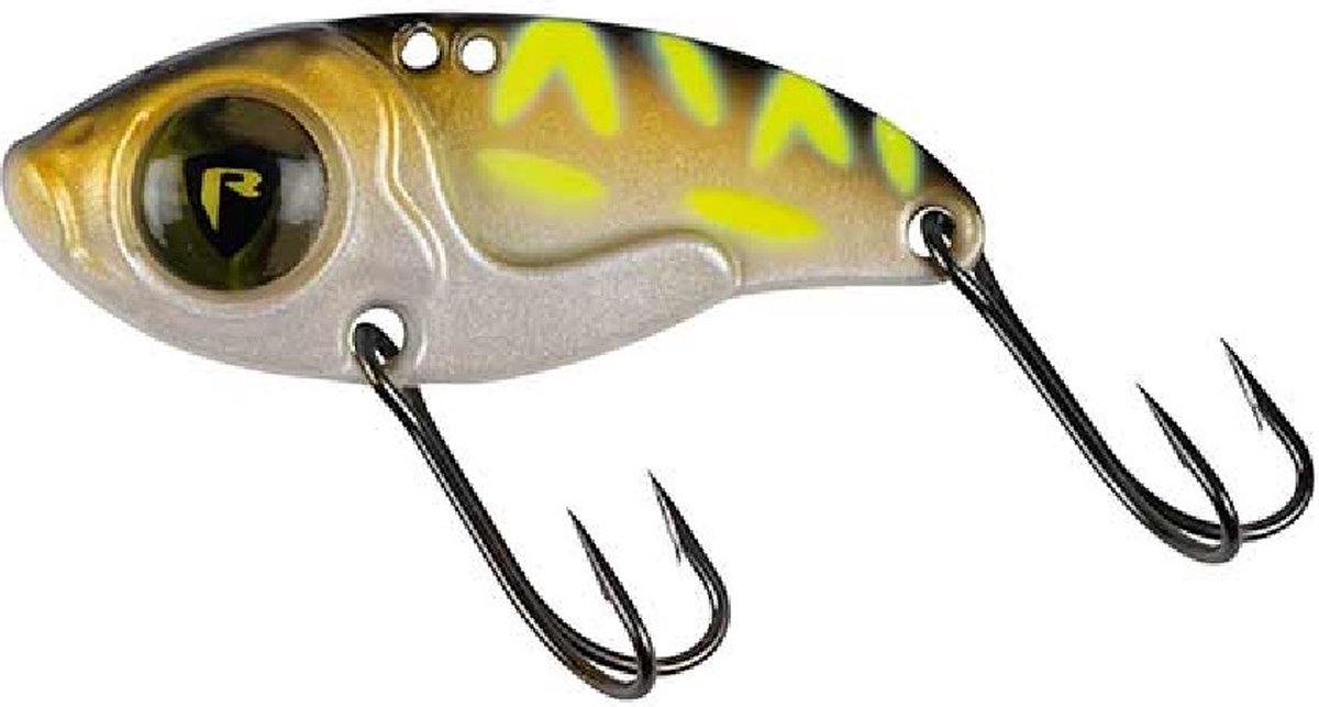 Fox Rage Ultra UV Big Eye Blade 8gr 4cm - Maat : Black & Gold