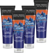 x4 John Frieda Shampooing Blue Crush 250 ml