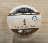Ruban de masquage Copenhagen Gold set de 5 rouleaux - 50mm x 25 mètres - universel