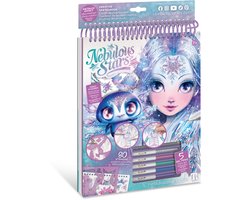 Nebulous Stars - Nebulous Stars Creatief Schetsboek Ijs en Glitter Met Gelpennen - tekenen en kleuren