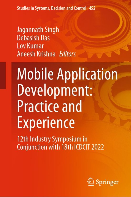 Studies in Systems, Decision and Control 452 - Mobile Applic ... - cover