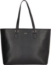 Duifhuizen Croco Shopper - Zwart