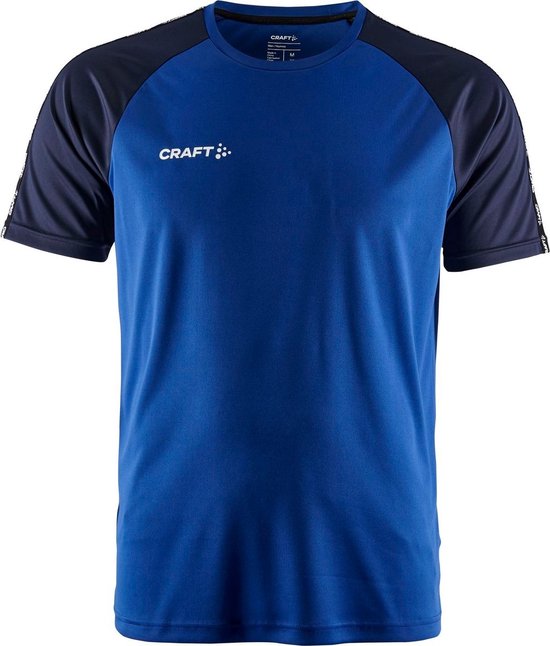 Craft Squad 2.0 Contrast T-Shirt Heren - Royal | Maat: XS