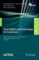 Lecture Notes of the Institute for Computer Sciences, Social Informatics and Telecommunications Engineering 401 - Smart Objects and Technologies for Social Good
