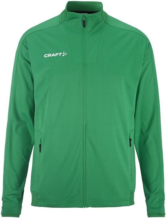 Craft Evolve 2.0 Top Full Zip Kinderen - Groen | Maat: 158/164