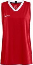 Craft Progress Basket Singlet W 1911104 - Bright Red - XXL