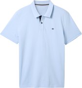 TOM TAILOR basic polo with contrast Heren Poloshirt - Maat XXXL