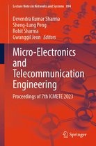 Lecture Notes in Networks and Systems 894 - Micro-Electronics and Telecommunication Engineering