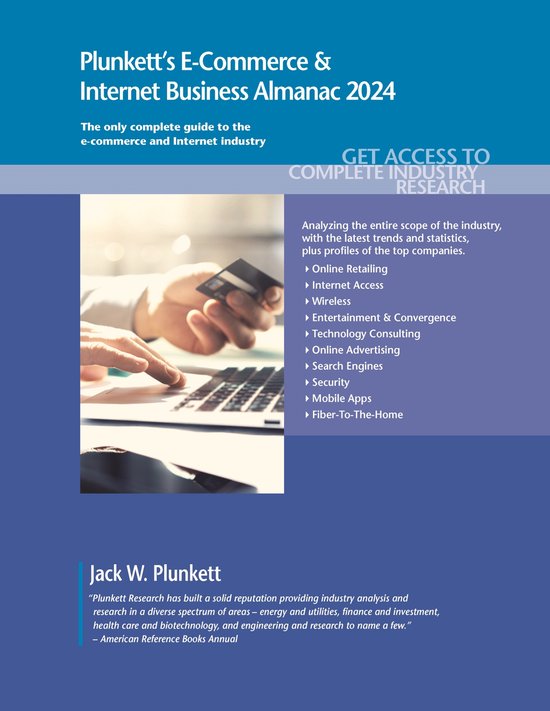 Plunkett's E-Commerce & Internet Business Almanac 2024 - cover