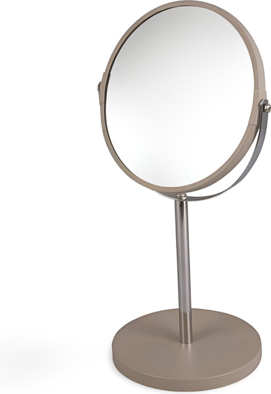 Miroir de maquillage grossissant Dulaire Design Beige