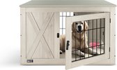 MaxxPet Houten Hondenbench - Hondenhuisje voor binnen - Hondenhok - kennel - 96x61x64cm - Incl. Drinkbakje