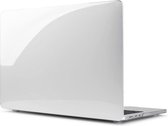 Laptophoes - Geschikt voor MacBook Air 2022 Hoes - Case voor 13.6 inch Air met M2 Chip (2022) - Model A2681 - Transparant