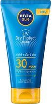 NIVEA ZON Zonnemelk- UV Dry Protect Sport- SPF 30- 175 ml