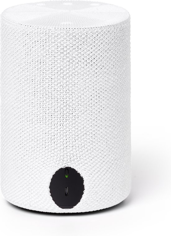 Soundskins - Luxe textielhoes / Luidsprekeraccessoire - Compatibel met Sonos Era 100 - Helder wit van Merkloos — afbeelding 4
