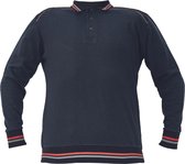 Cerva KNOXFIELD polo sweatshirt 03060066 - Rood/Antraciet - 3XL