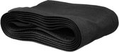 Maclean - Kabel Verberg Cover | Kabel Organizer / 105mm x 2000mm, vloer, klittenband, zwart, MCTV-677 B