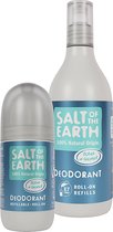 Salt of the Earth Ocean & Coconut roll on deodorant + refill