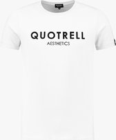 Quotrell - DENVER T-SHIRT - WHITE/BLACK - XL