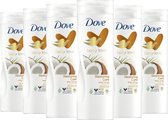 Dove Bodylotion - Coconut Oil & Almond Milk - Voordeelverpakking 6 x 400 ml