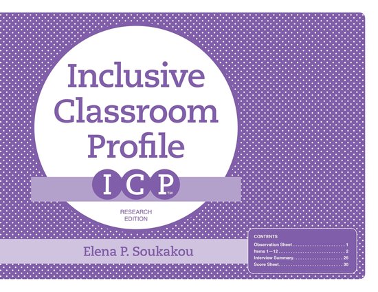 The Inclusive Classroom Profile - cover