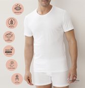 T-shirt en coton Shenineh - Chemise à manches courtes Runde Get - 100% Katoen - S