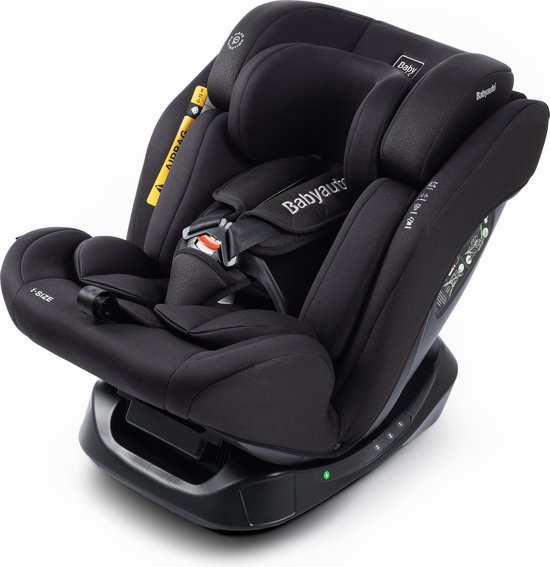 BabyAuto Lolo Autostoel - iSize - 40-150 cm - 0-12 jaar 0-36 kg - Groep 1 2 3 - Zwart Autostoeltje van BabyAuto — afbeelding 2
