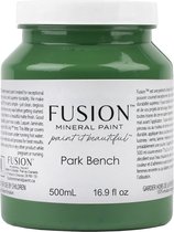 Fusion Mineral paint - Meubelverf - Fel groen - Acrylverf - Park Bench - 500 ml