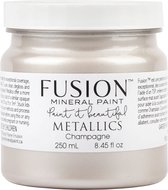 Fusion Metallic paint - Meubelverf - Champagne - Acrylverf - Champagne - 250 ml
