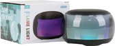 AnyPrice® Neon Speaker Zwart - Draadloze Bluetooth Mini Speaker - Flame Light - Kleine Luidspreker - LED RGB Verlichting - Inclusief USB-C Kabel