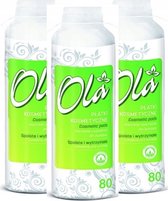 Ola Wattenschijfjes - Make-up Cotton Pads - 3 x 80 stuks - Make up Watjes Voordeelverpakking