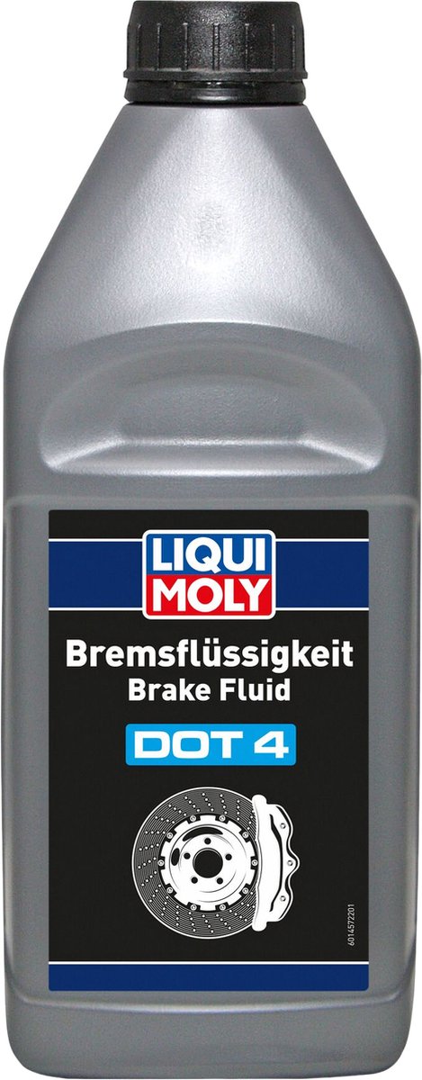 Liqui Moly remvloeistof it DOT4, 1 liter fles remvloeistof remmen