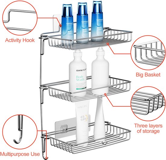 Metalen douche-accessoires - België
