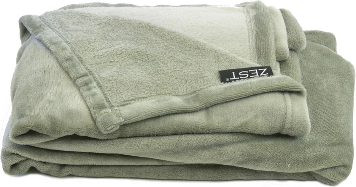 Zest - Deken met mouwen Taupe - 200 x 140 cm - Hoodie deken dames en heren - Super zacht - pluist niet - fleeceplaid met mouwen - fleecedeken — cadeau in Wonen & Interieur - foto 3
