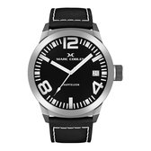 Marc Coblen XL Horloge met Verwisselbare Lunette en Horlogeband - MC45S1 Staal - 45mm