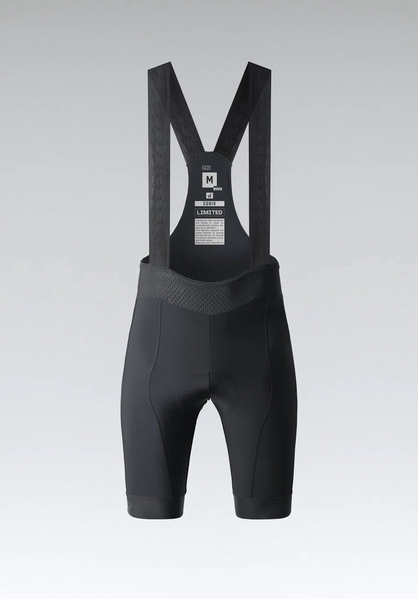 Gobik Bib Short Limited 6.0 Men Black K7 - Maat XXL