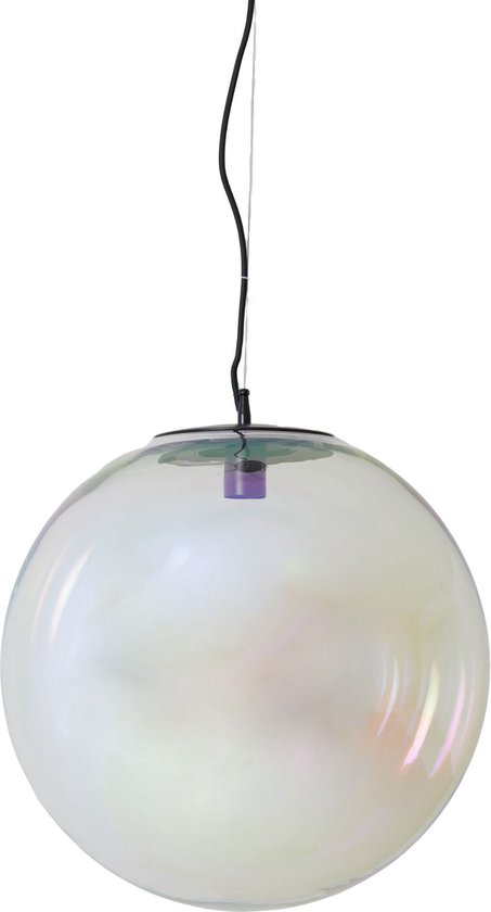 Light & Living Hanglamp Medina - Multicolor Glas - Ø48cm - Modern - Hanglampen Eetkamer, Slaapkamer, Woonkamer