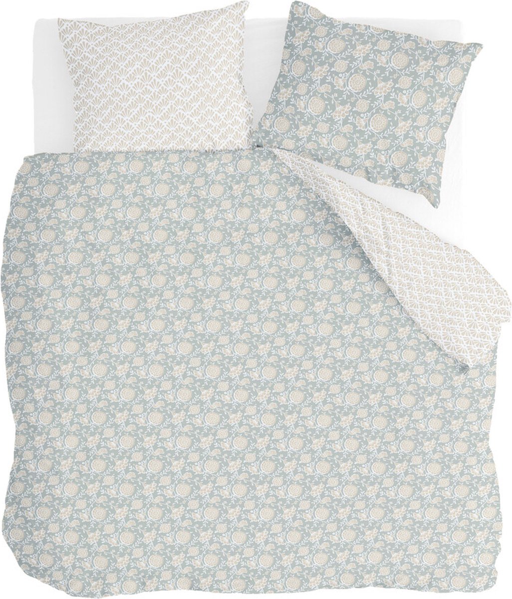 Walra Dekbedovertrek Indian Inspiration - 200x220 - 100% Katoen (BCI) - Jade