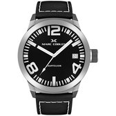 Marc Coblen XXL Horloge met Verwisselbare Lunette en Horlogeband - MC50S1 Staal - 50mm