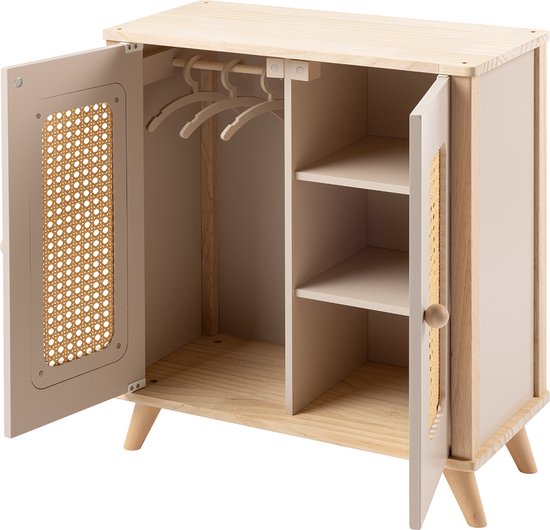 Armoire bureau portes bois coulissantes QUIETUDE