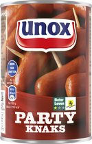 Unox Knakworst - Party Knaks - met de unieke Unox-kruiding - 12 x 400 g