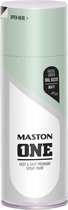 Maston ONE - spuitlak - mat - witgroen (RAL 6019) - 400 ml