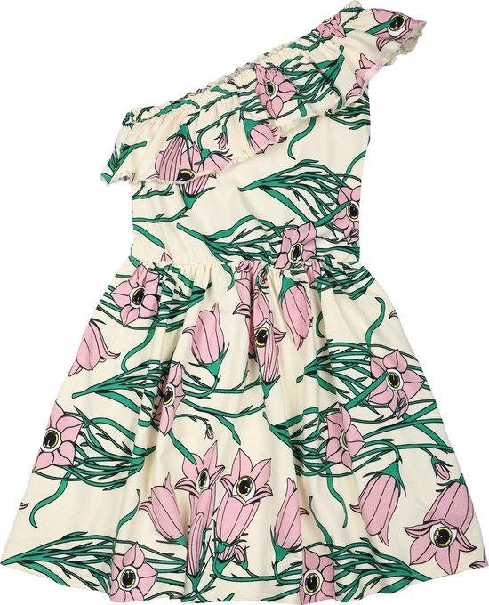 The New jurk meisjes - ecru - Tnkylie TN5523 - maat 158/164