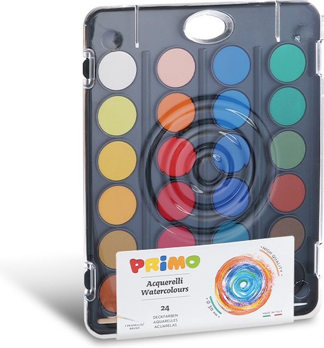 Primo - Waterverf met penseel 24 kleuren — afbeelding 7