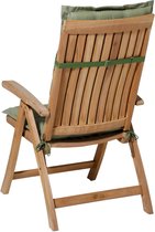 Coussin de chaise de jardin Madison Panama 105 X 50 Cm Polycoton Vert