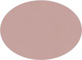 ZICZAC - Placemat TOGO - SET/6 - Ovaal - Dubbelzijdig - Kunstleer - 33x45 cm, mauve